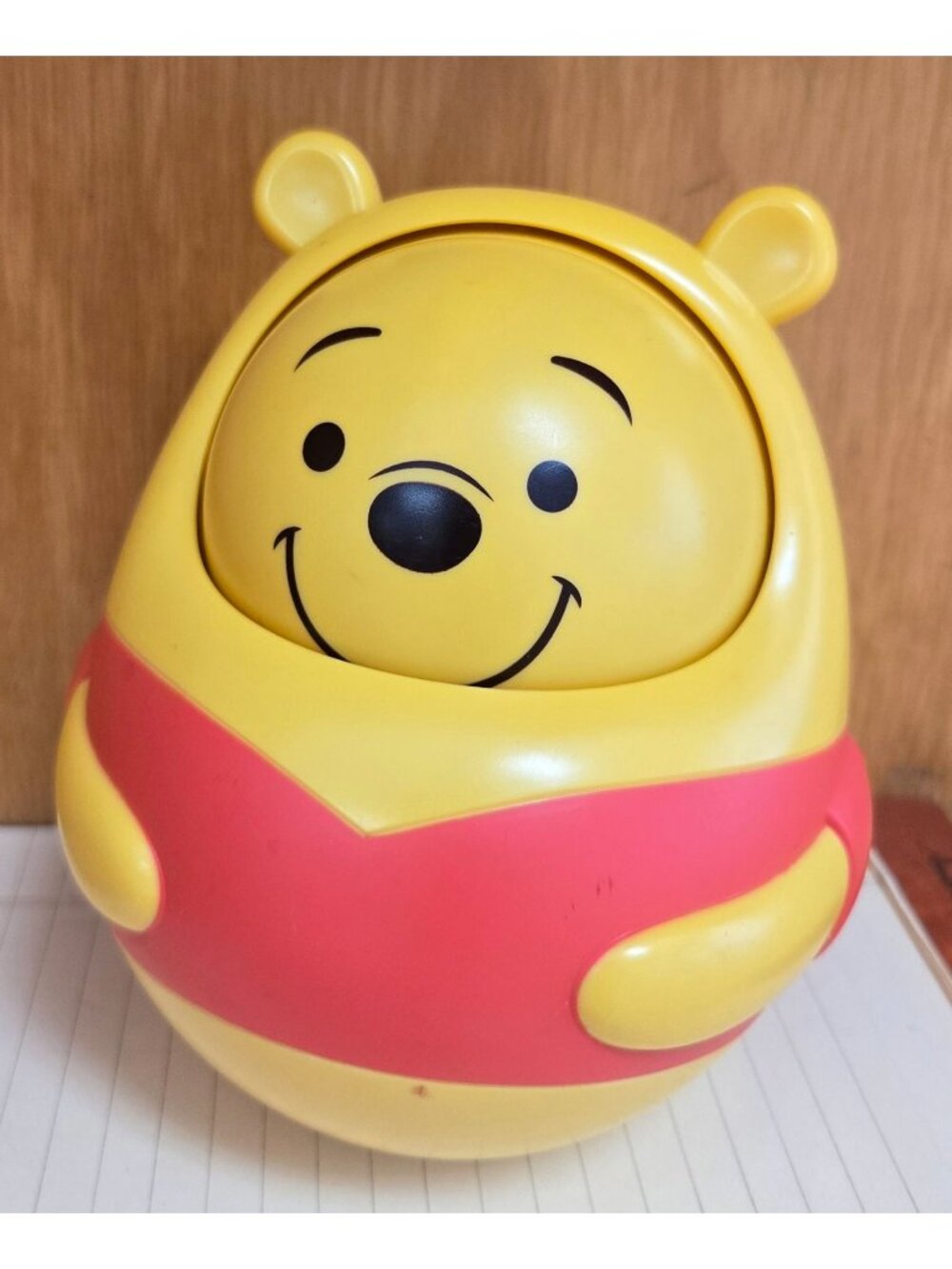 Walgreens Seasonal Rolly Poly Chime Winnie The Pooh Baby Toy